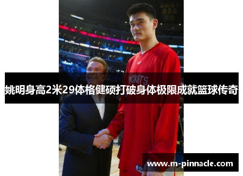 姚明身高2米29体格健硕打破身体极限成就篮球传奇